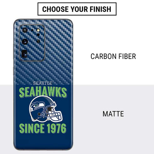 NFL Seattle Seahawks Helmet Galaxy S20 Ultra 5G Skin